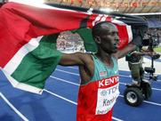 Kemboi holt Hindernis-Titel �ber 3000 Meter