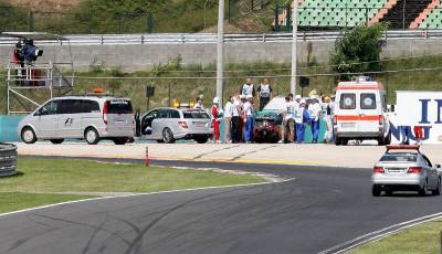 Horror-Crash von Massa im Qualifying