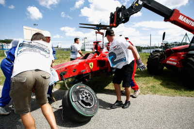 Horror-Crash von Massa im Qualifying