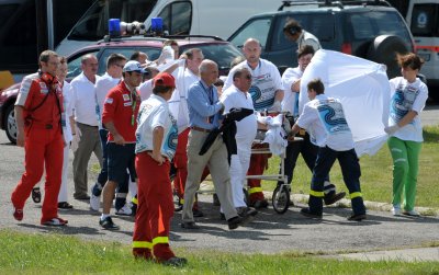 Horror-Crash von Massa im Qualifying