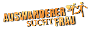 Auswanderer sucht Frau - Logo