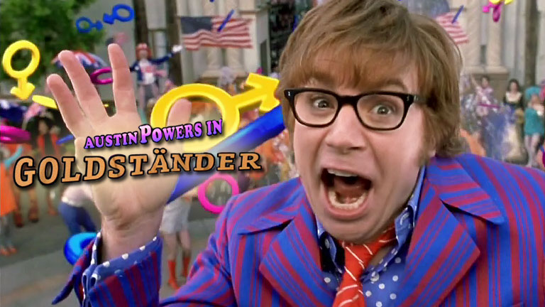 Austin Powers - aktuelle Folge:Austin Powers in Goldständer