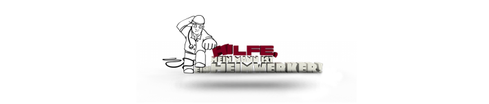 Hilfe, mein Mann ist ein Heimwerker Logo