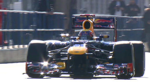 Kimi holt eine Sekunde auf Red Bull raus