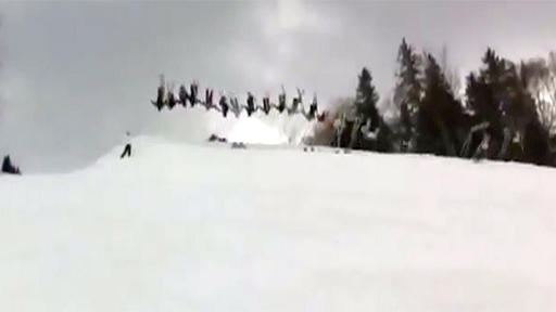 Wahnsinn: 30 Backflips auf einen Streich