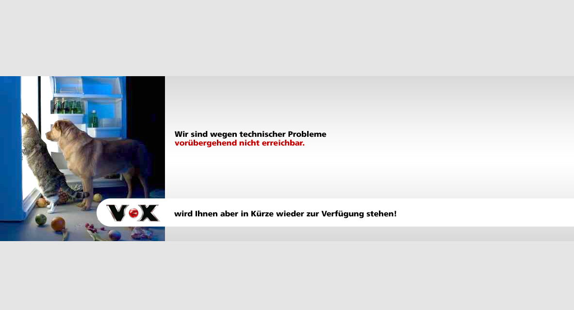 vorübergehend nicht erreichbar