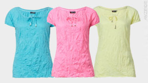 T-Shirts in Crash-Optik
